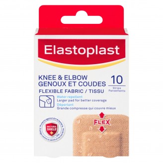 Elastoplast Knee & Elbow Fabric Patch Bandages